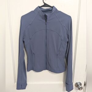 Lululemon Nulu Cropped Define Jacket in Water Drop